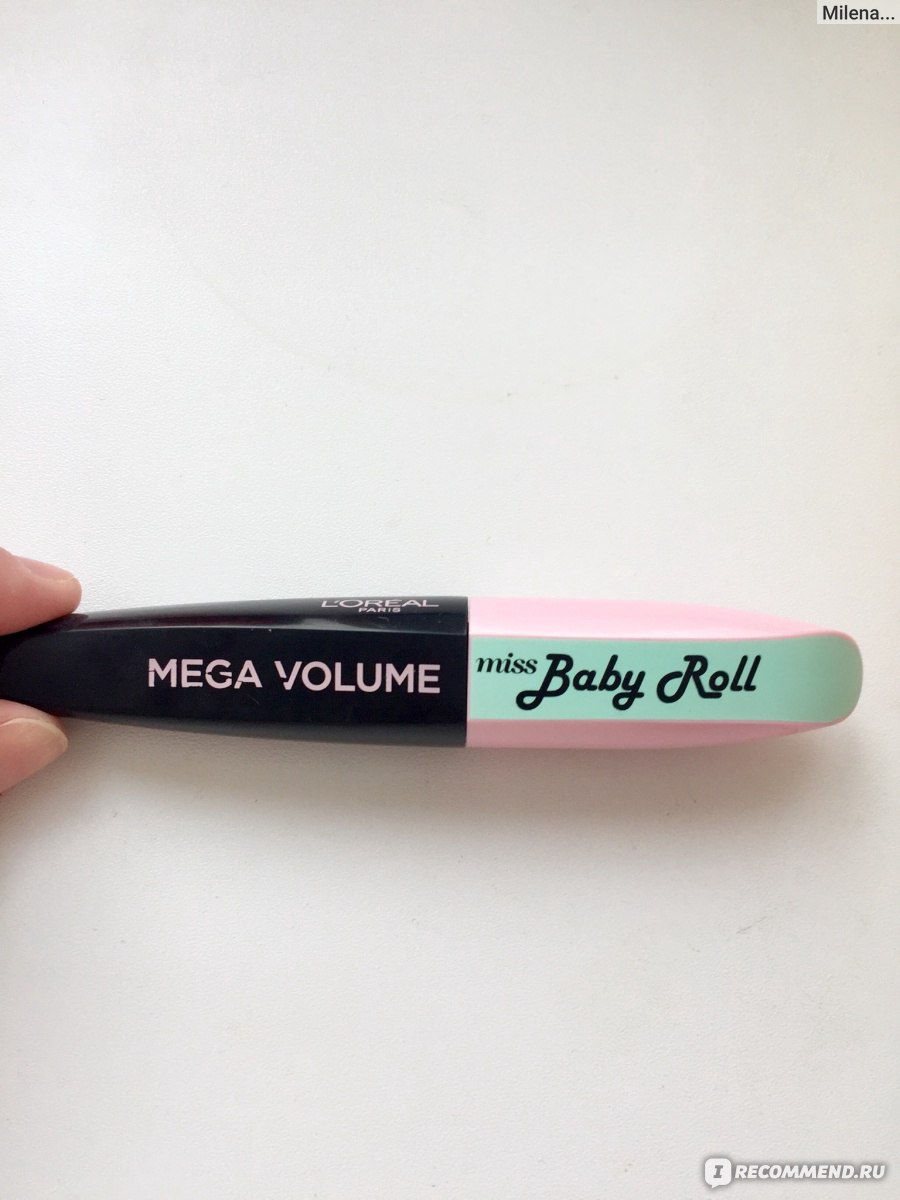 Тушь для ресниц L Oreal Paris Mega Volume Miss Baby Roll Mascara