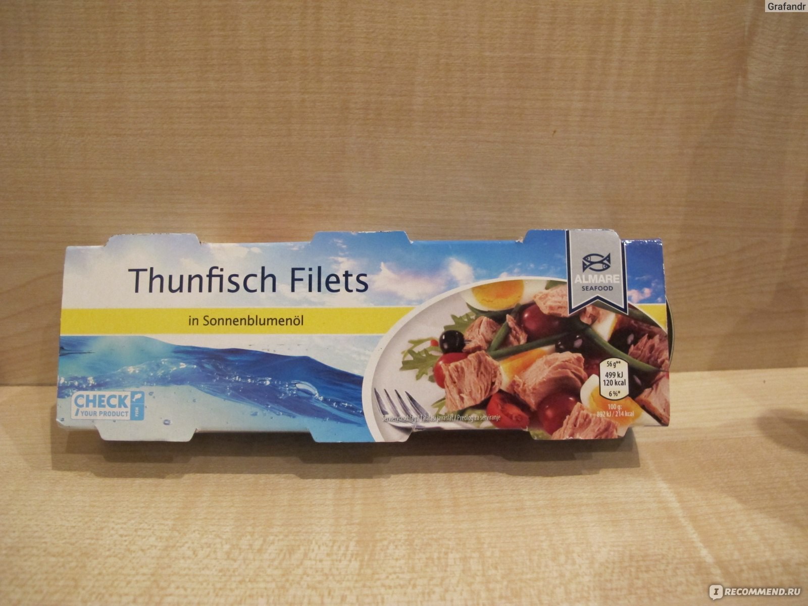 Almare Thunfisch Filets