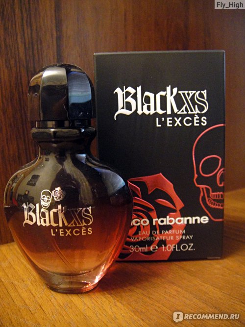 Paco Rabanne Black XS LEXCES for Her Дерзкий страстный волнующий