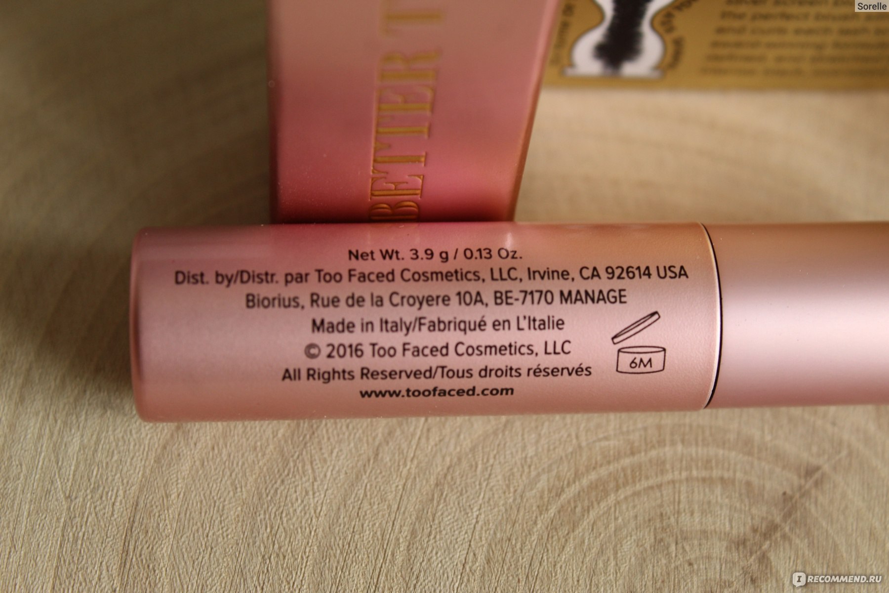 Too Faced Better Than Sex Mascara