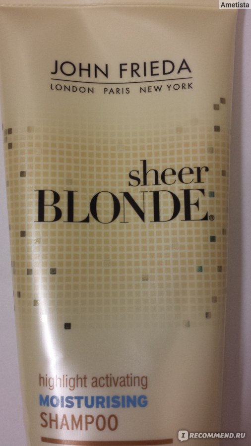 John Frieda Sheer Blonde Highlight Activating Moisturising For