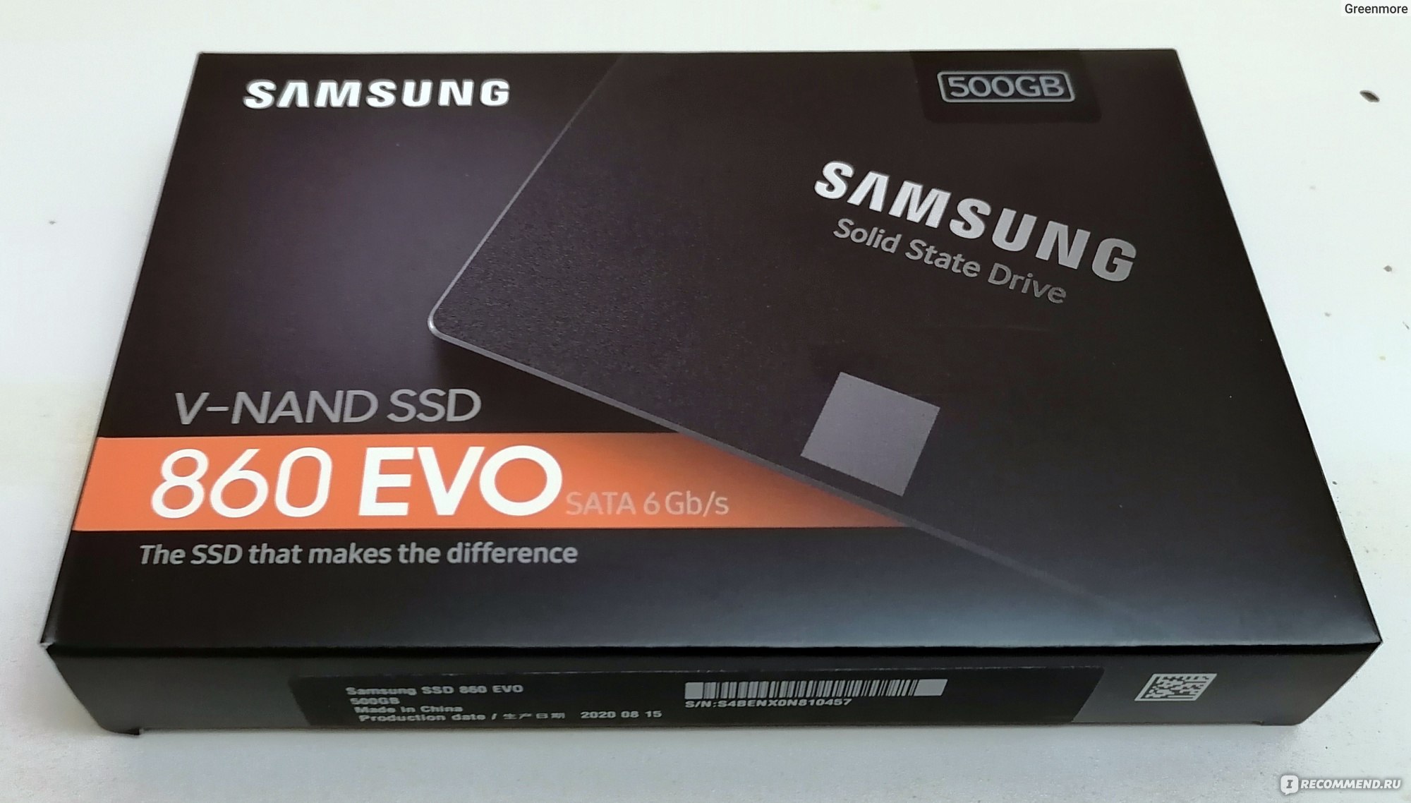 Samsung Ssd 860 Evo Sata3