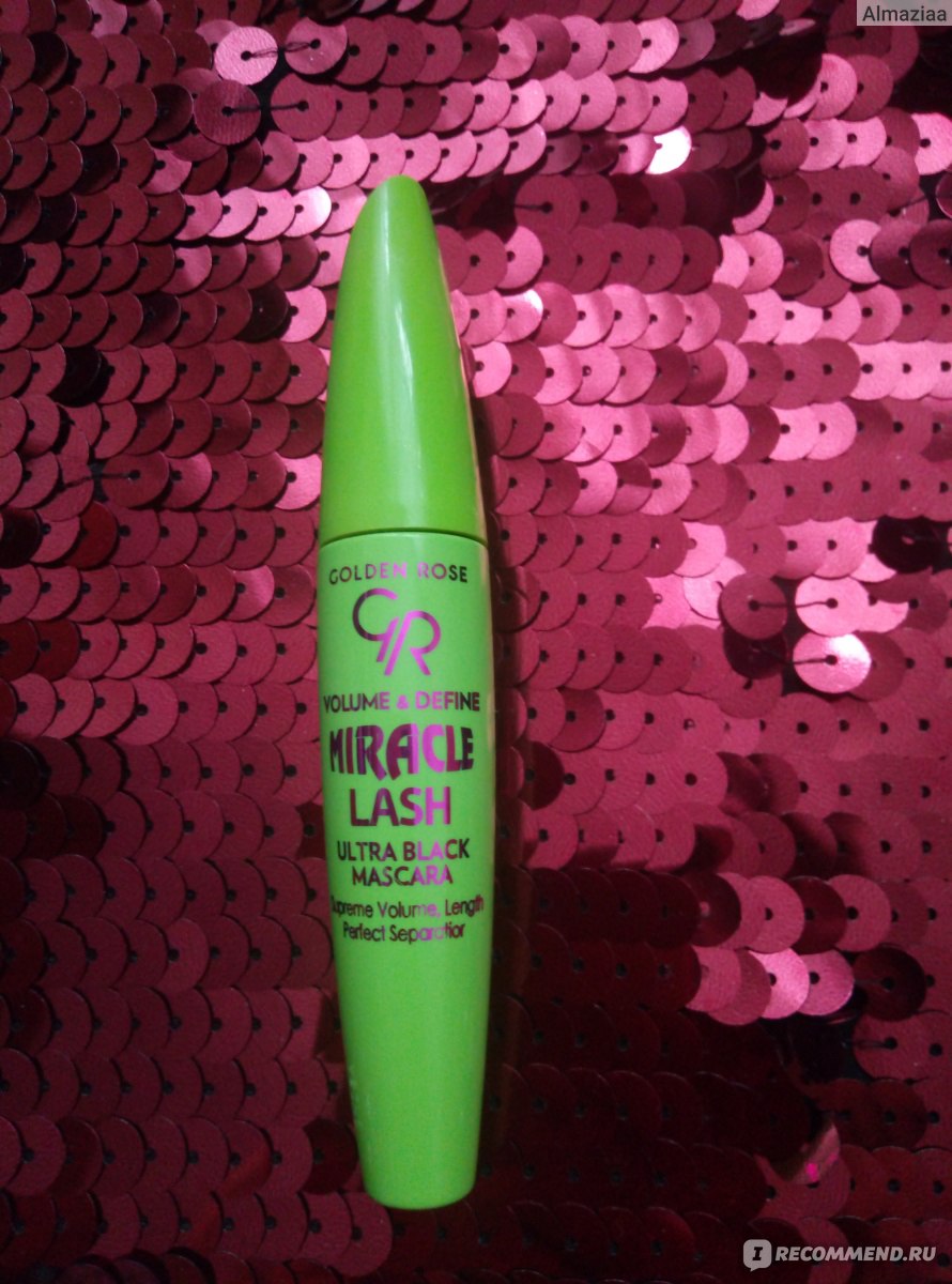 Тушь для ресниц Golden Rose Miracle Lash Ultra Black Mascara С этой