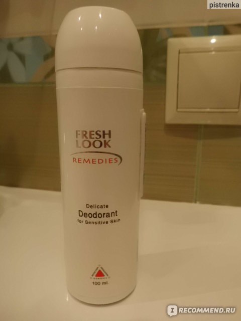 Дезодорант fresh look деликатный для сверчувствительной кожи (delicate deodorant for sensitive skin - \