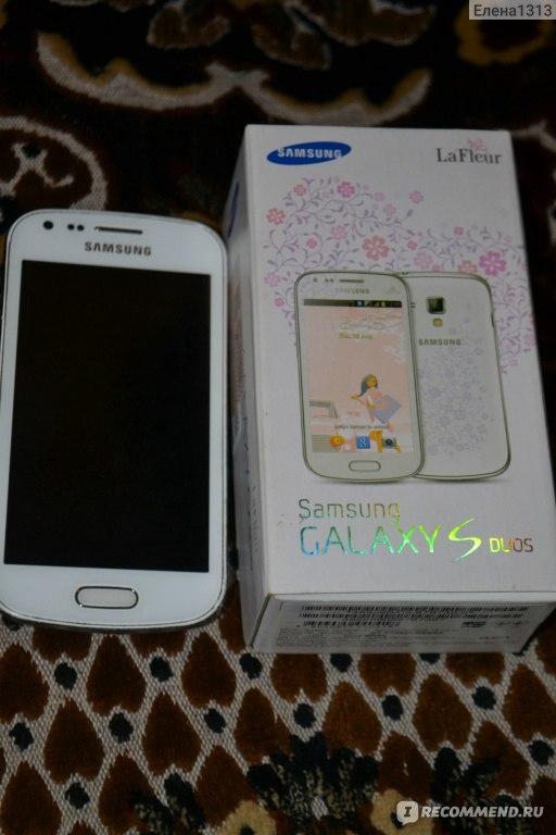 Samsung Galaxy S Duos La Fleur GT S7562 Субъективное мнение от