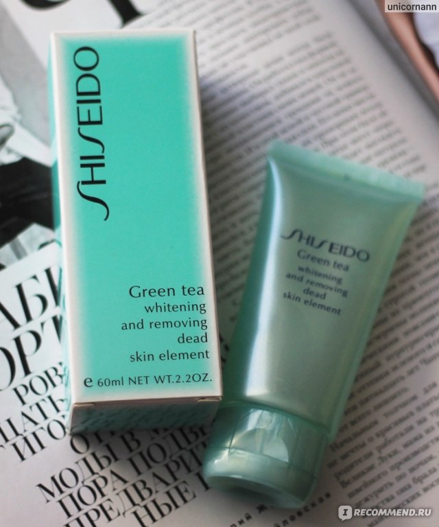 Shiseido Green Tea Whitening And Removing Dead Skin Element   -  4