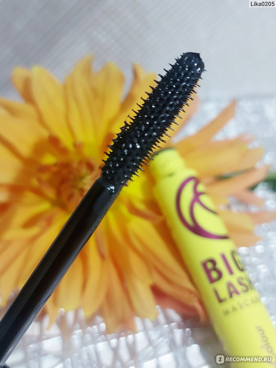 Объемная тушь для ресниц Oriflame Big Lash серии OnColour Результат