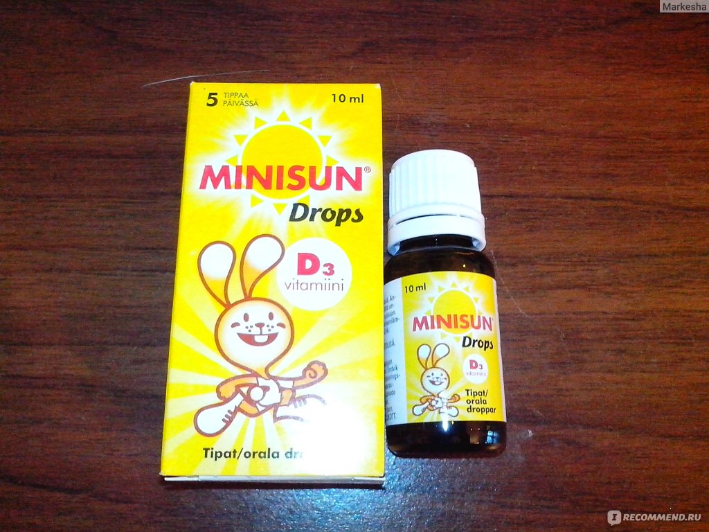 Minisun Drops D3  -  6