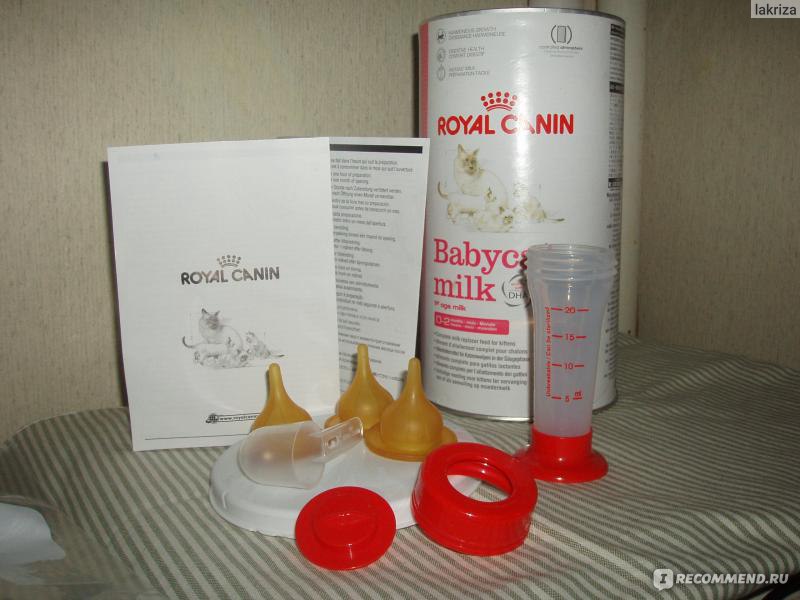инструкция royal canin babycat milk