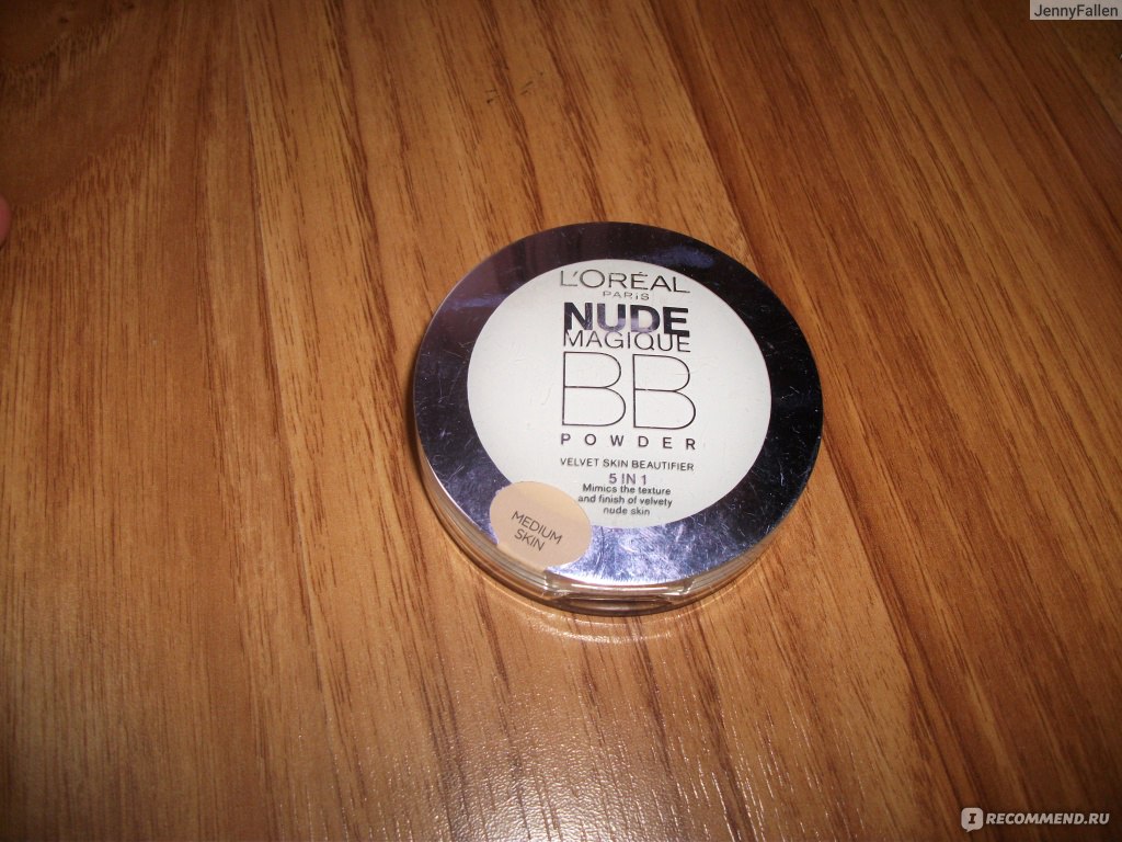 Пудра L Oreal Paris NUDE MAGIQUE BB Powder 5 in 1 Пудра для нежной