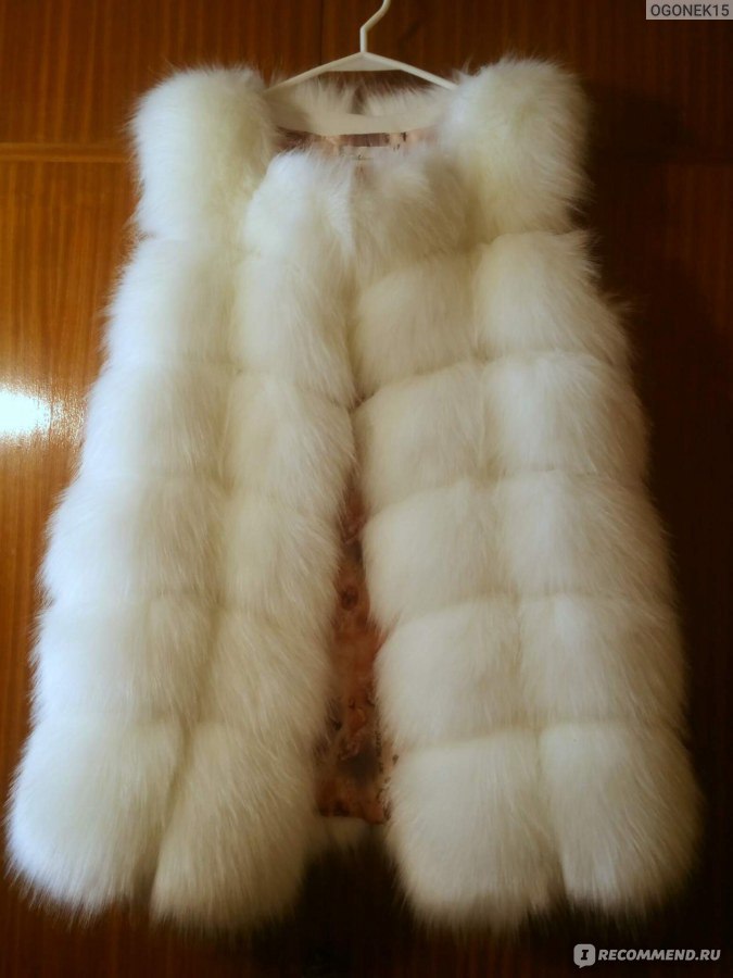 Aliexpress High Quality Fur Vest Coat Luxury Faux Fox