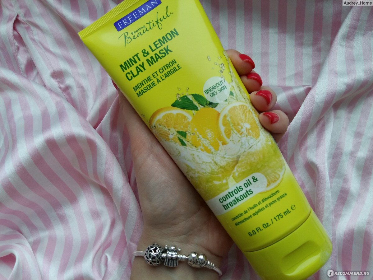 Маска для лица Freeman Facial Clay Mask Mint Lemon Наконец то она