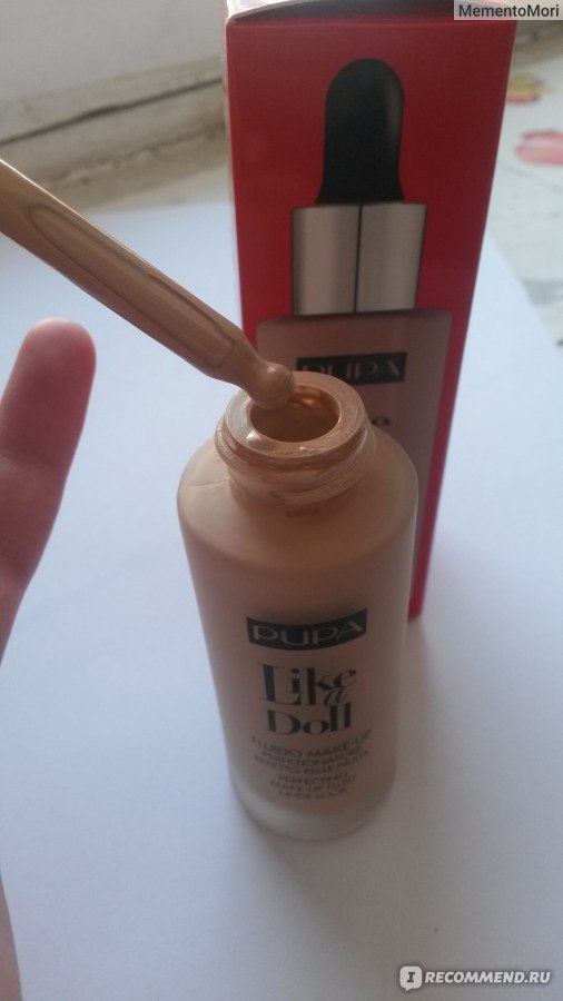 Pupa Like A Doll Perfecting Make Up Fluid Nude Look