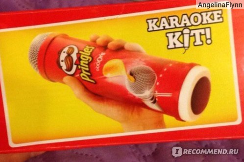 Pringles Karaoke Kit Pringles