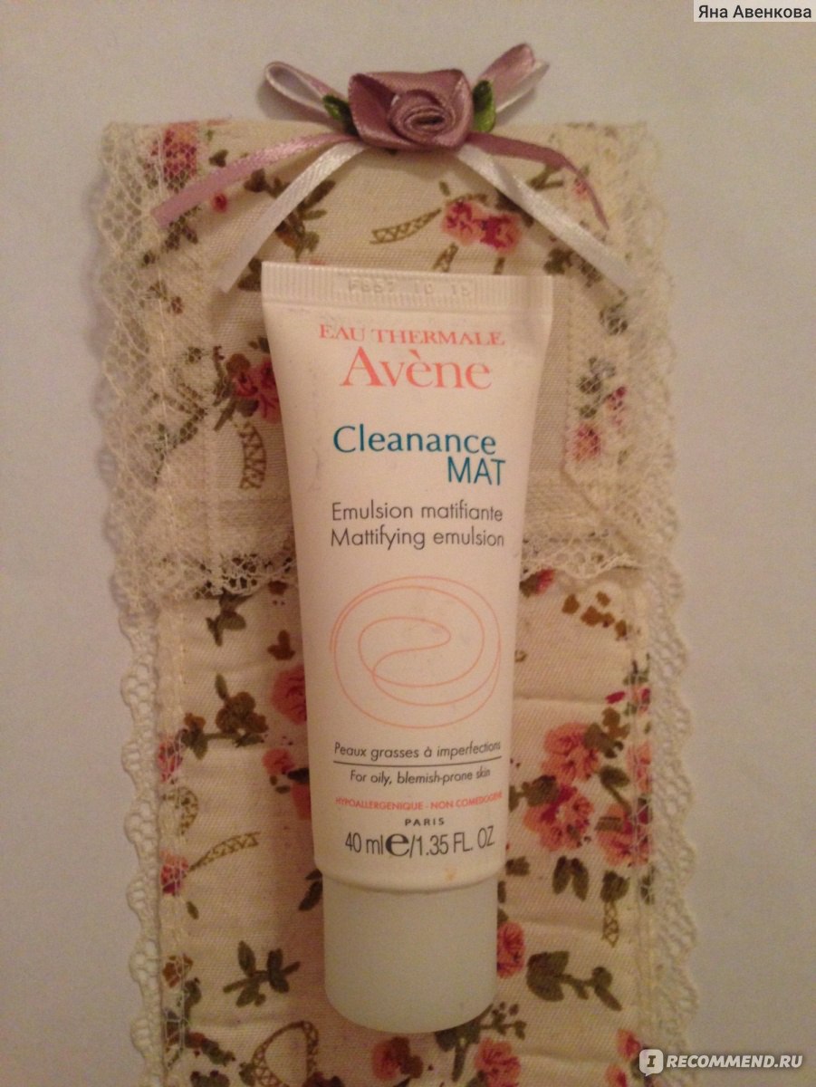 Крем для проблемной кожи Avene Cleanance Mat emulsion matifiante