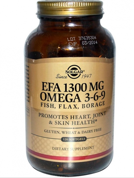 Efa 1300 mg omega 3-6-9 