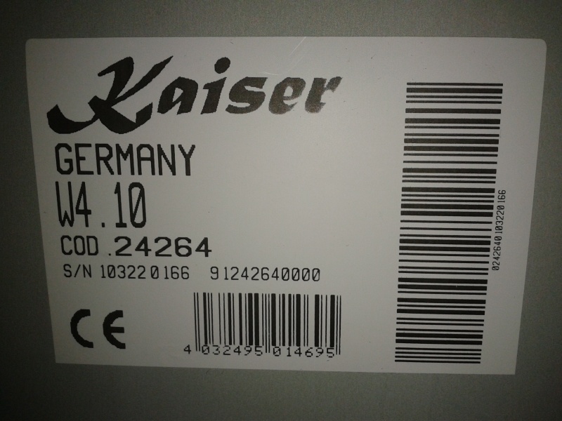    Kaiser W 4.10 -  6