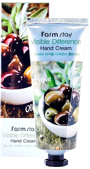 Крем для рук Farm stay Visible Difference Hand Cream Olive