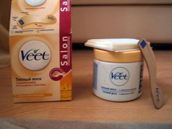 Эпиляция воском в домашних условиях veet