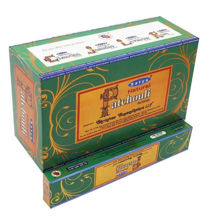 Satya Natural Patchouli Hand Rolled Incense Sticks отзывы