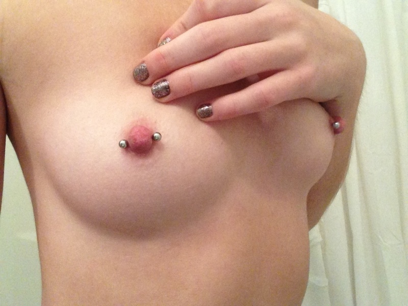 Tinder mixed girl pierced tits