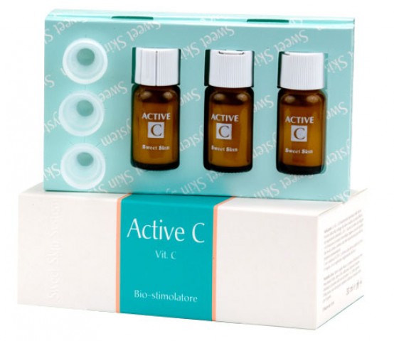 Sweet skin system active c крем-сыворотка витамин с - биостимулятор.