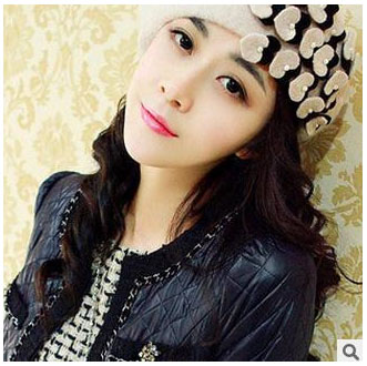 Берет Aliexpress Qiu <b>Dong Jingjing</b> subsection pearl love wool hat, ... - VXoC8UdhmGHvQip1yPAtg