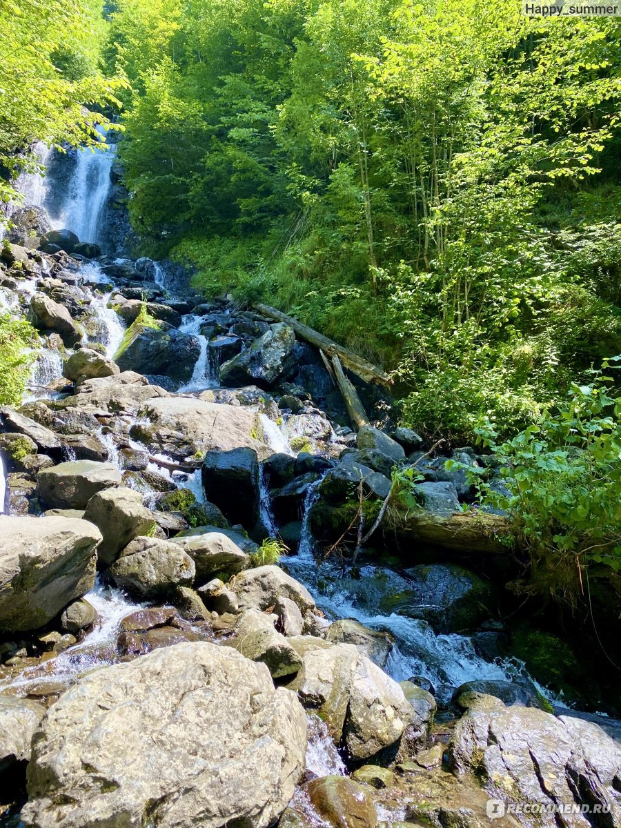 Абхазия, водопад 