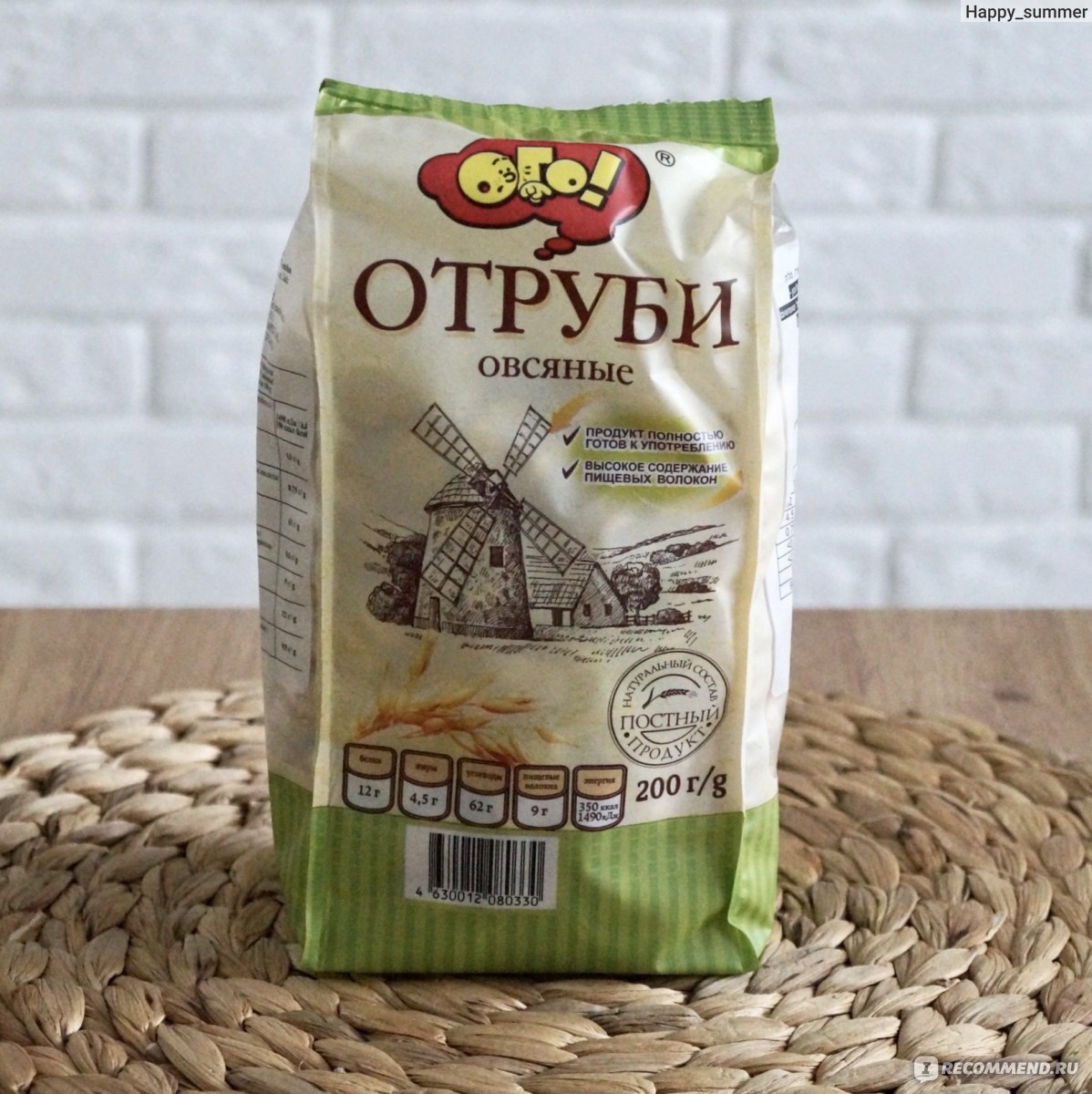 Каша из отрубей по Дюкану