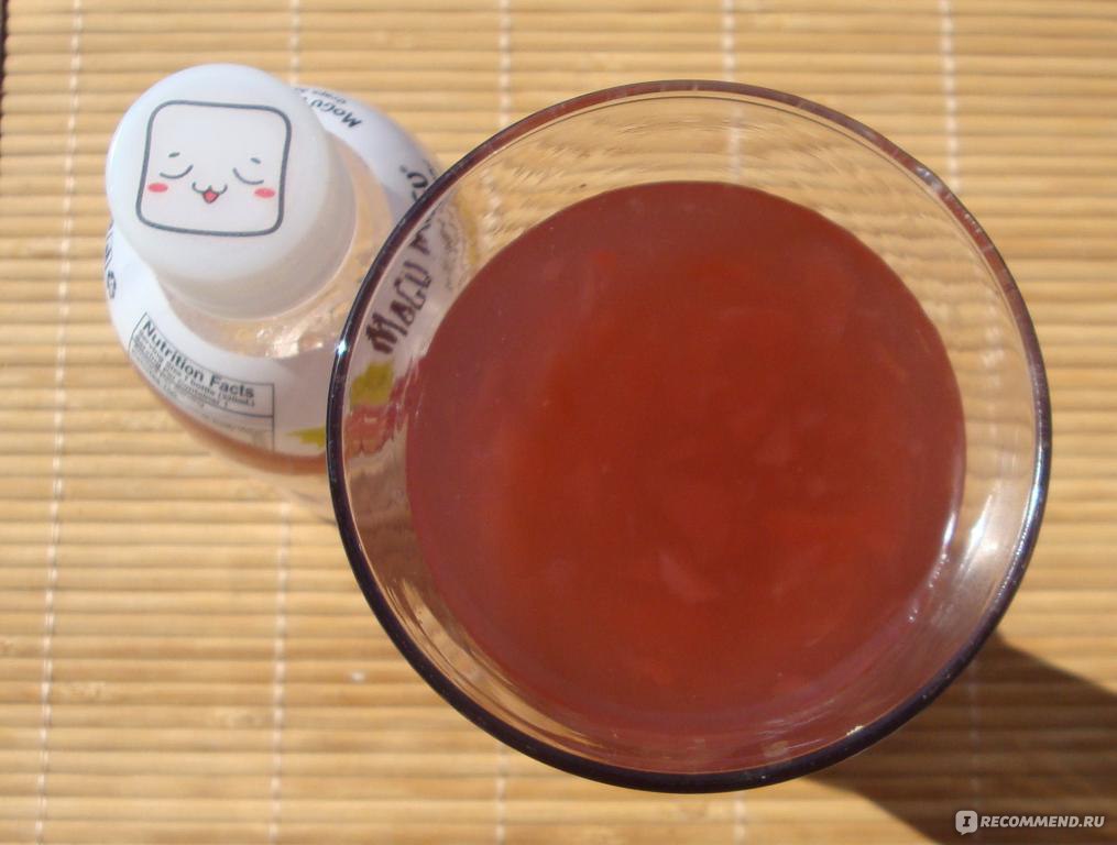 Напиток сокосодержащий Mogu Mogu Виноград с кусочками кокосового желе фото