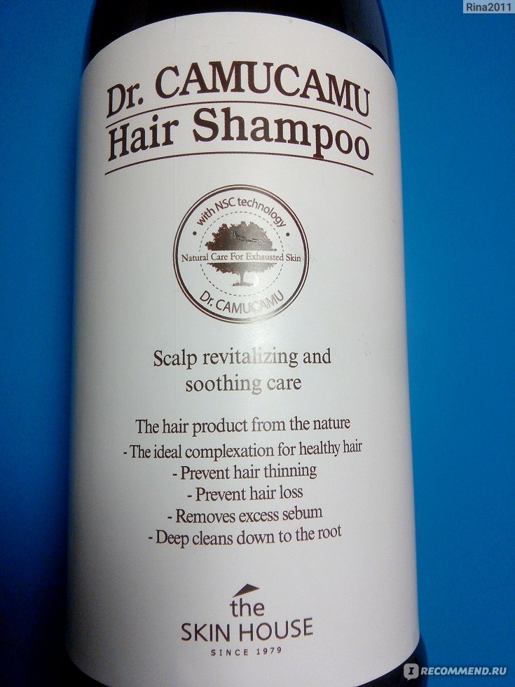 Шампунь от перхоти The Skin House Dr. CamuCamu Hair Shampoo фото
