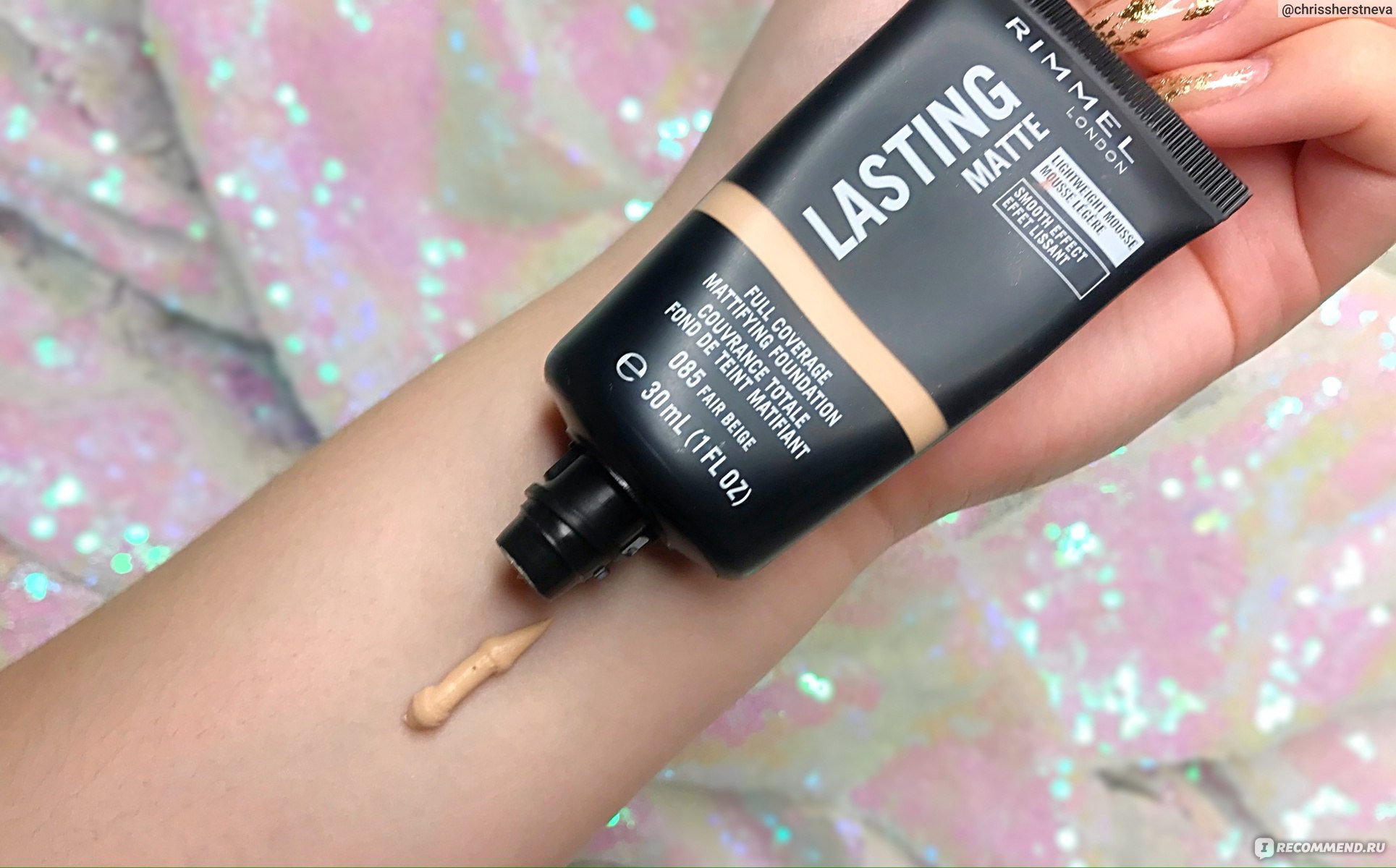 rimmel lasting matte 085