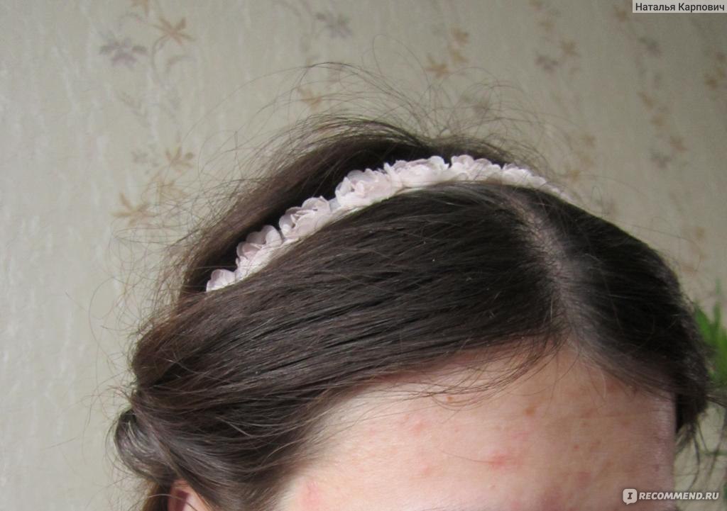 Греческая повязка на голову / Ободок для волос