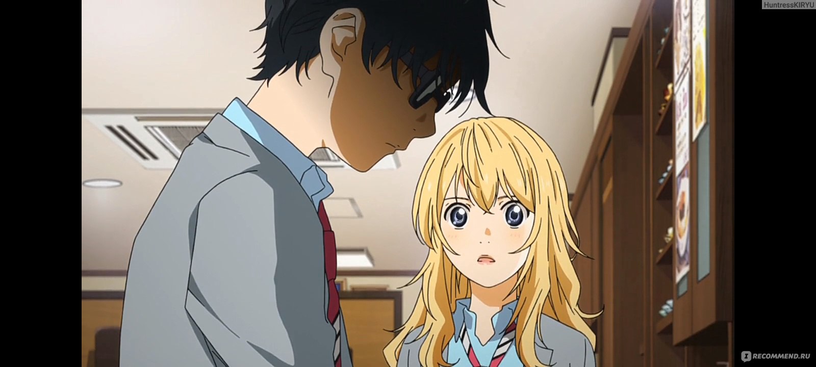 Shigatsu wa Kimi no Uso / Твоя апрельская ложь - «- Спасибо, что и с моей  души пыль смахнула.» | отзывы