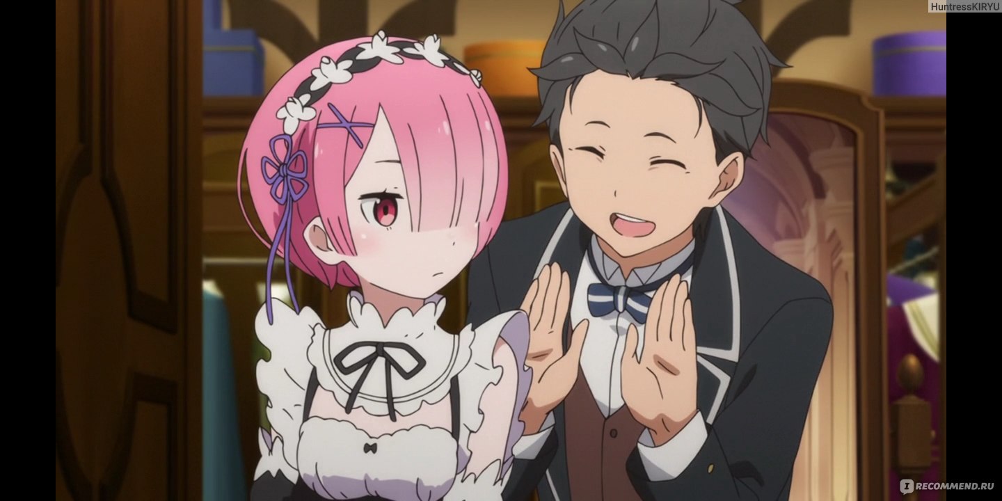 Аниме Жизнь в альтернативном мире с нуля / Re: Zero kara Hajimeru Isekai  Seikatsu - «— Меня зовут Нацке Субару! У меня нет ни гроша и я понятия не  имею, что происходит))» | отзывы