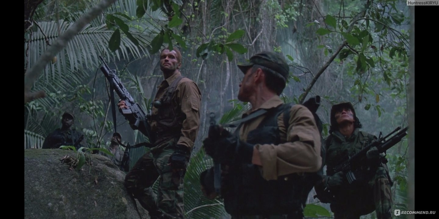 Хищник / Predator (1987, фильм) - «Уроки выживания в джунглях с  инопланетянином и Арнольдом Шварценеггером» | отзывы