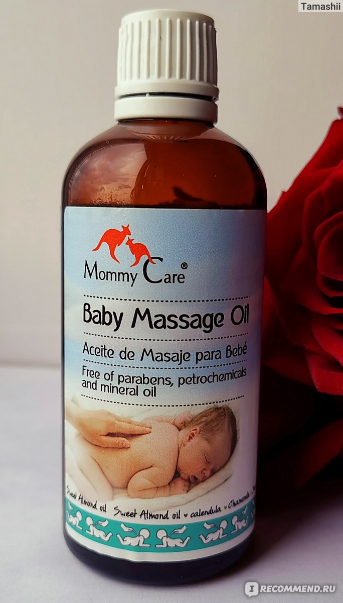 Детское масло Mommy Care Organic Baby Massage Oil - «Mommy Care Organic ...