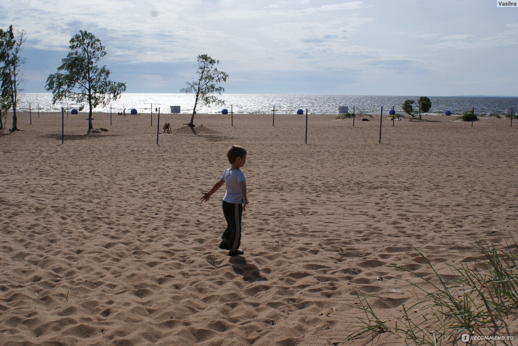 Пляж дюны в Сестрорецке