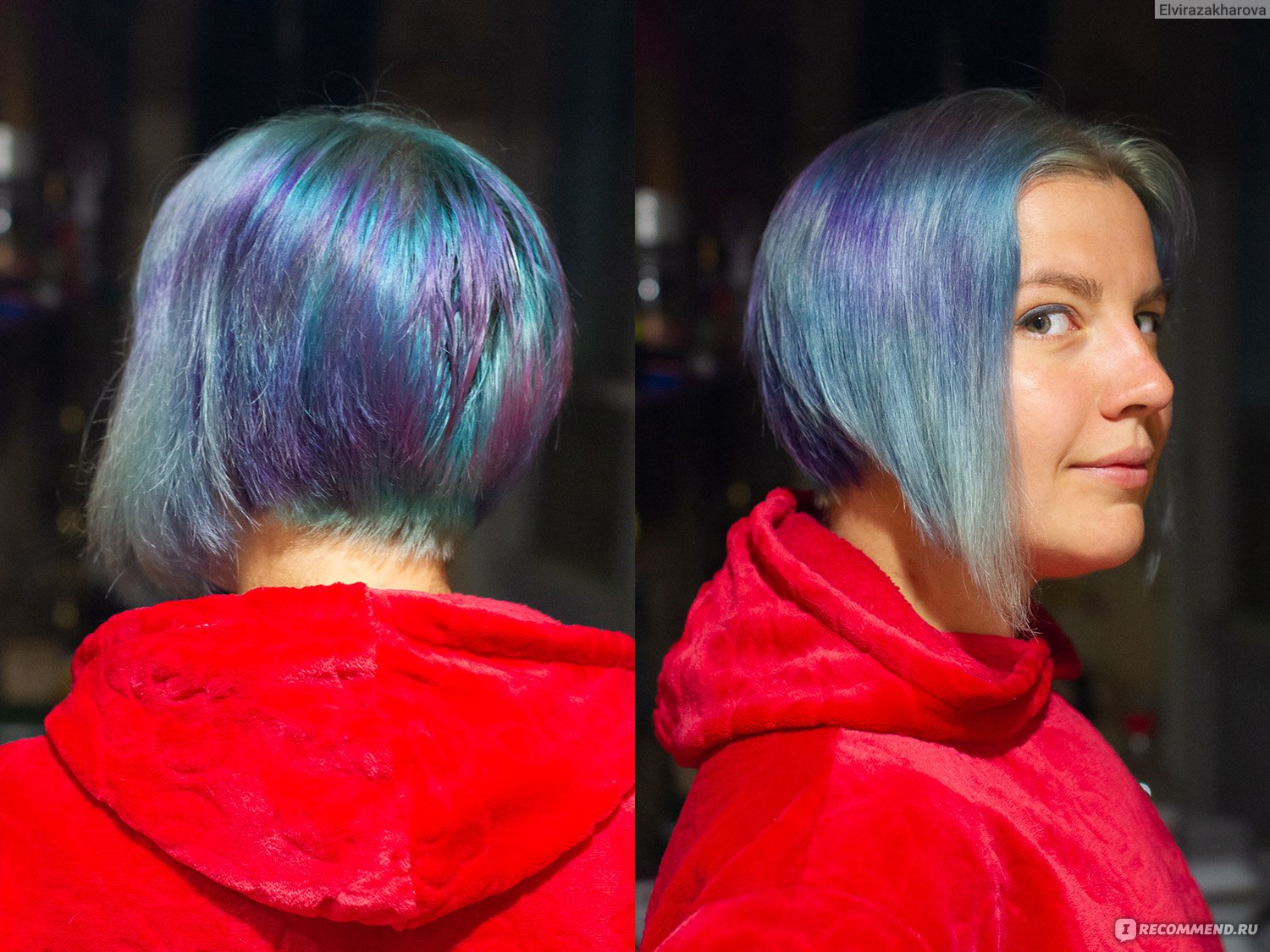 Чем осветлить волосы перед покраской антоцианином