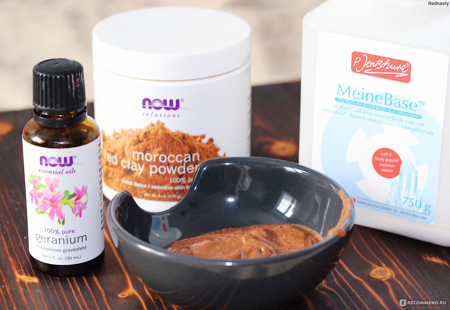 Глина косметическая Now Foods Moroccan Red Clay, Facial Detox, Powder - «Красная  глина: 3 рецепта! Маска для лица, скраб для волос и антицеллюлитное  обёртывание» | отзывы