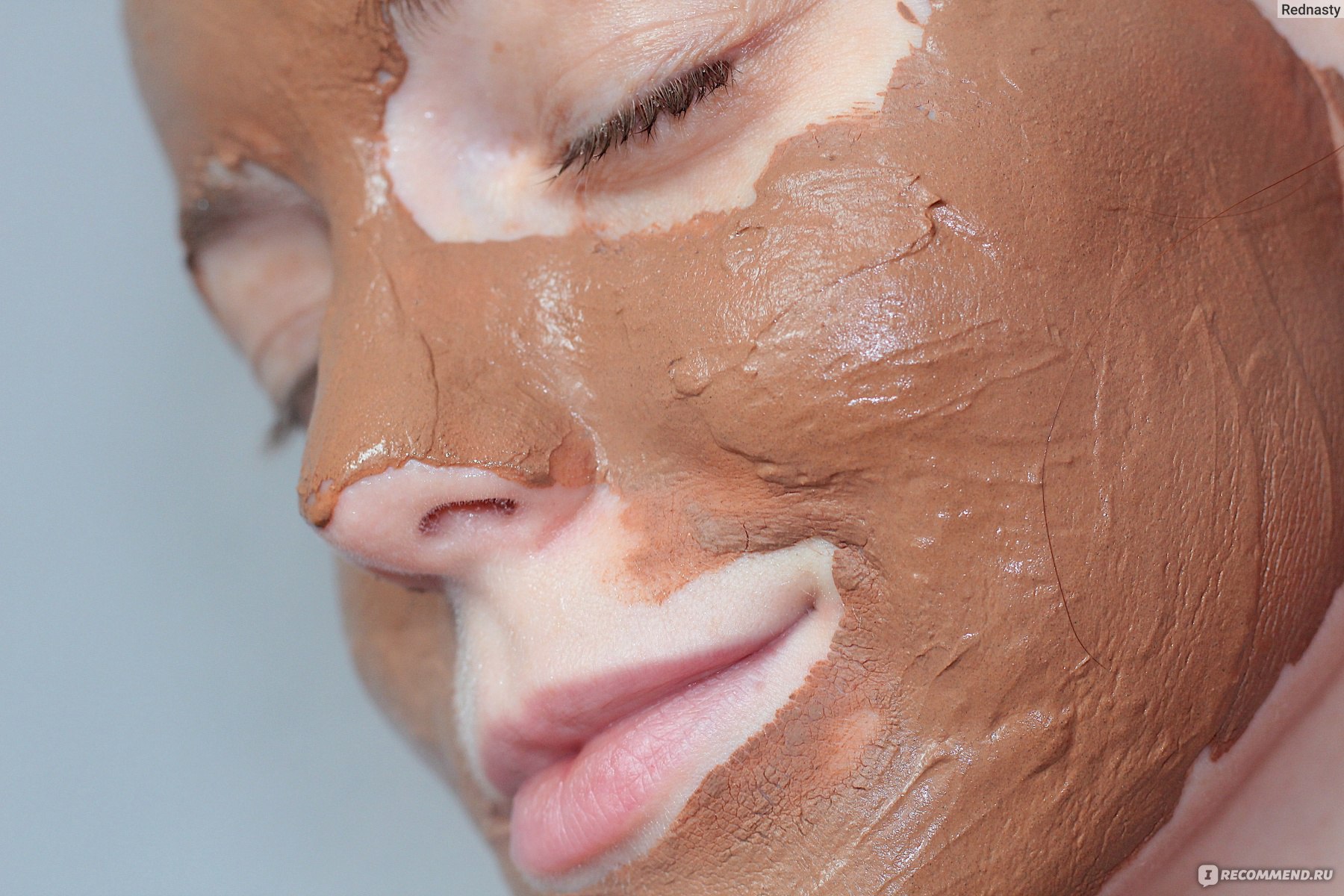 Глина косметическая Now Foods Moroccan Red Clay, Facial Detox, Powder.