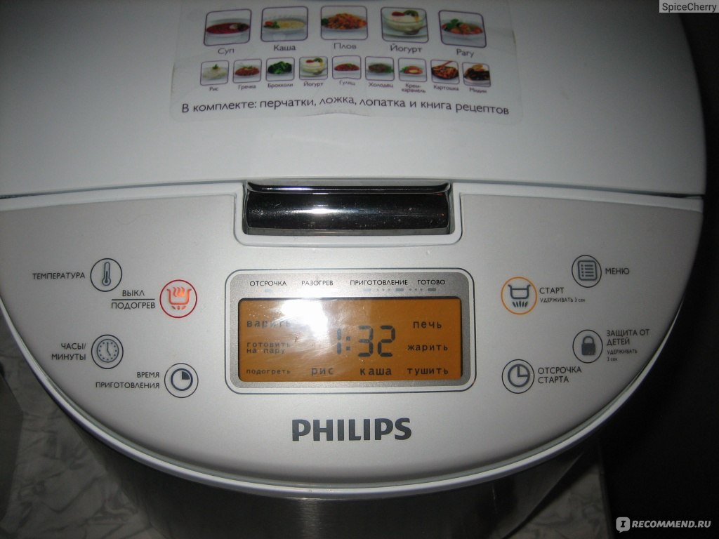 Мультиварка Philips HD3077/40 - «Две хозяйки на одной кухне))+ фото» |  отзывы