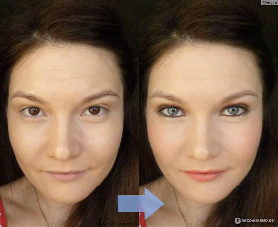 Поменять цвет глаза на фото онлайн