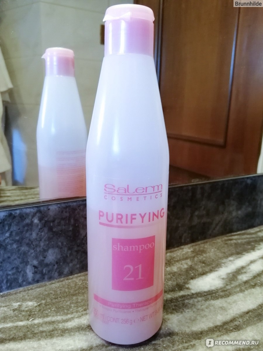 Шампунь Salerm Purifying 21 - «Глубокое очищение волос от Salerm» | отзывы