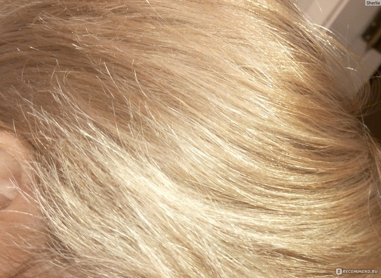 Блонд без порошка на темно русые волосы