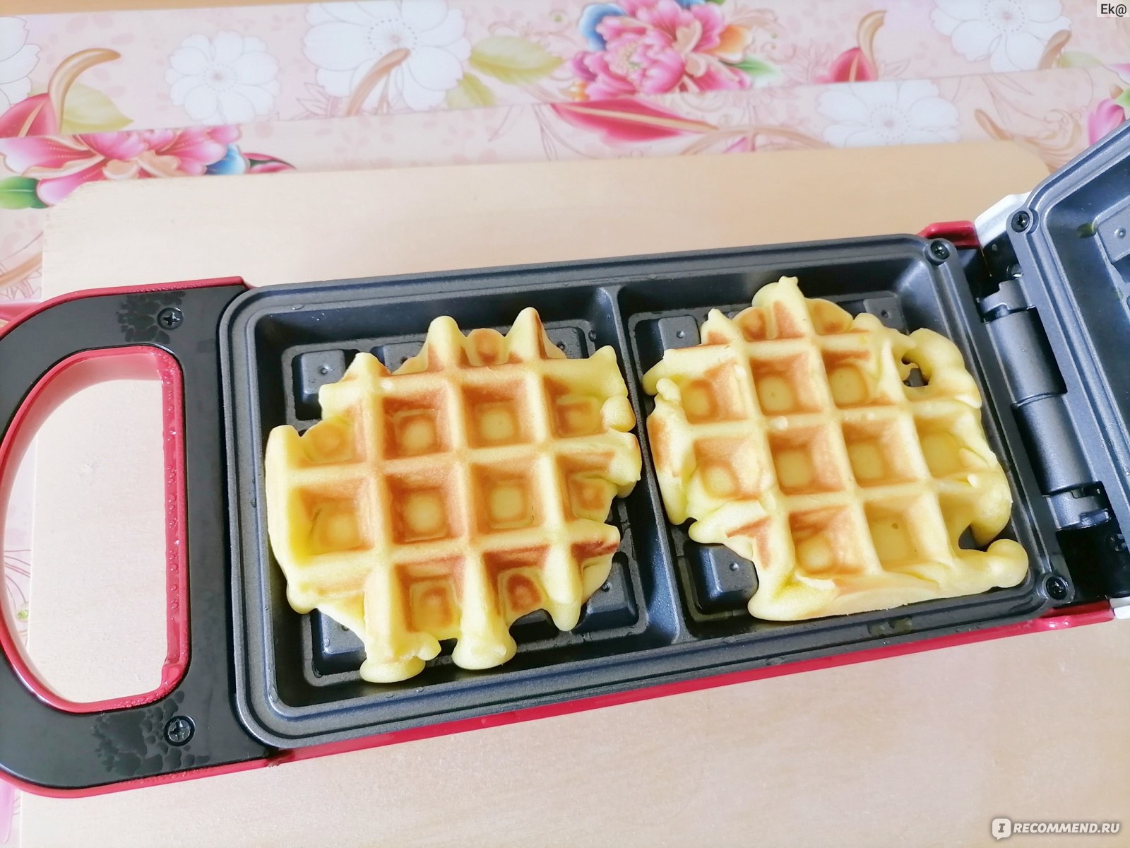 Электровафельница GFGRIL GF-010 Waffle Hobby - «Вафля-пирожное,  вафля-бутерброд и даже... вафля-сырник. Делюсь рецептами! Показываю свой  вафельный прогресс» | отзывы