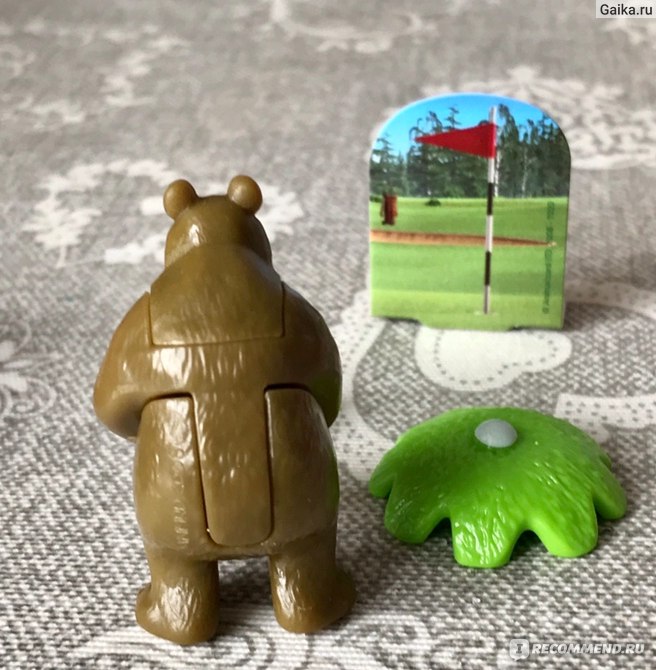 Шоколадное яйцо с сюрпризом Kinder Маша и Медведь 2020, серия 7 фото