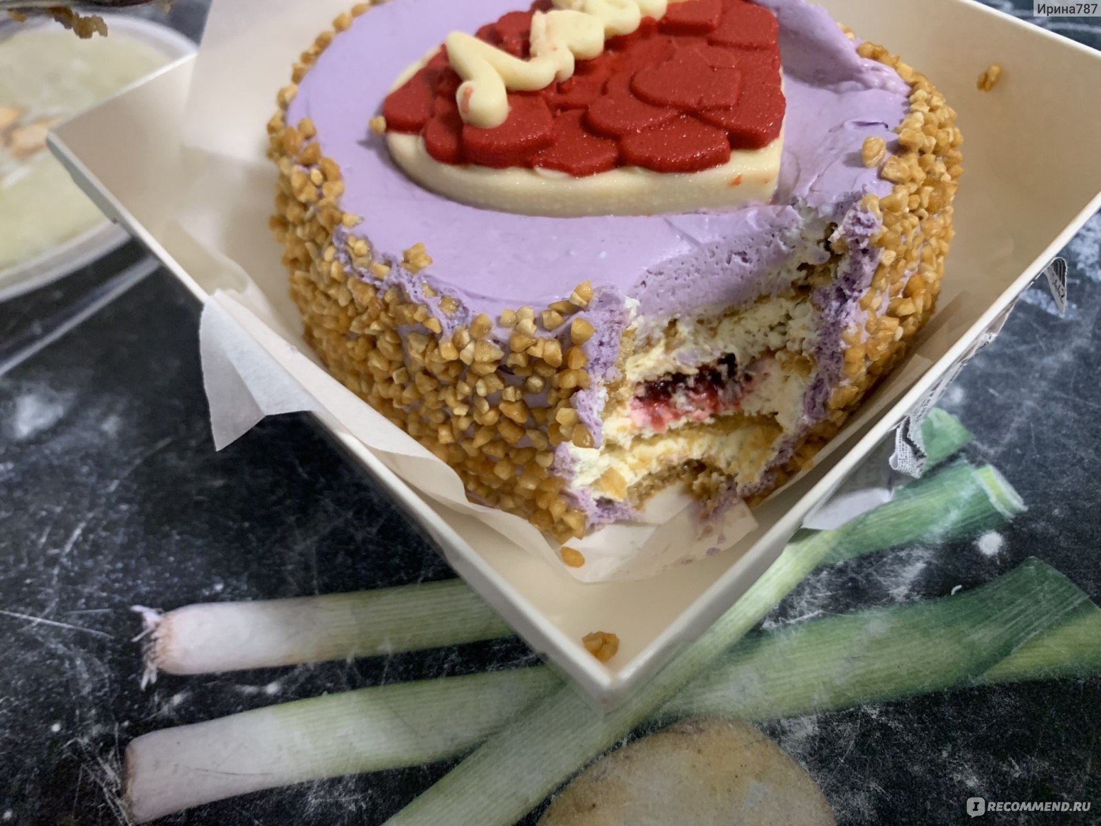 Медовый торт со сметаной и клюквой рецепт с фото пошагово