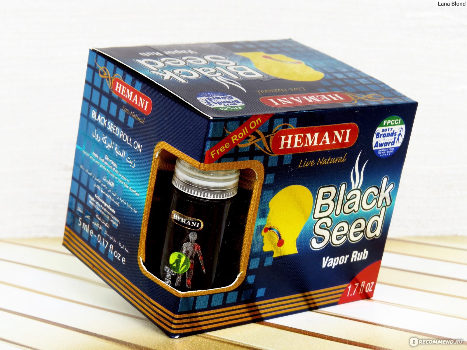 Мазь Hemani Black Seed Vaporub 