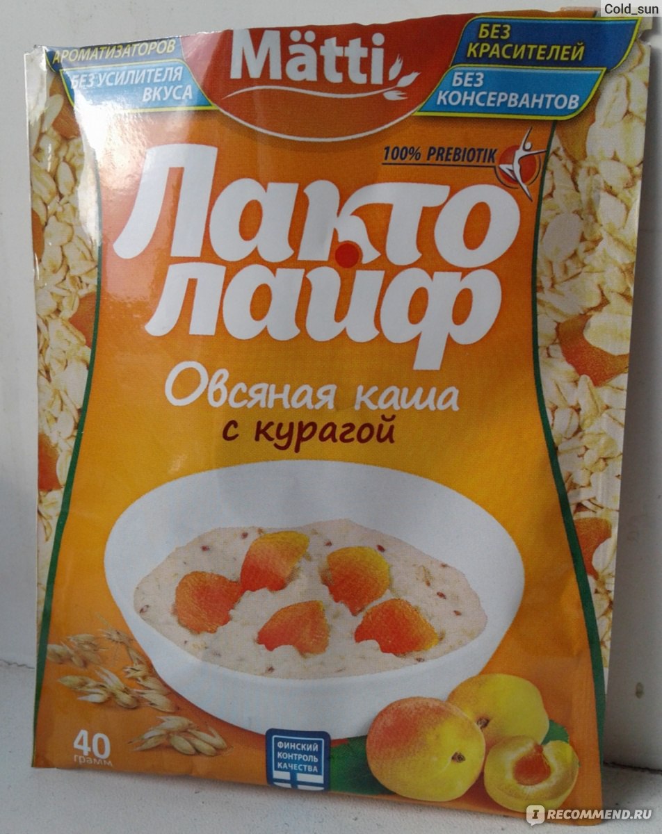 Каша matti лактолайф